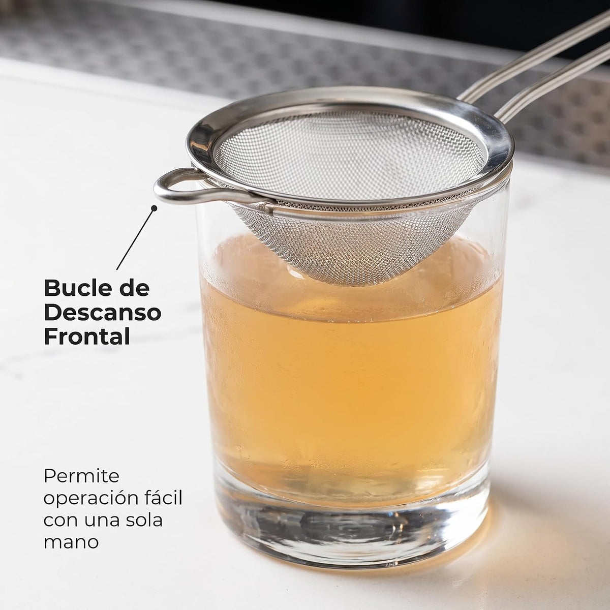 Barfly Fine Mesh Cocktail Strainer, Stainless