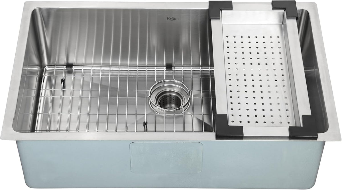 Kraus Stainless Steel 16.75 in Workstation Kitchen Sink Colander CS-6