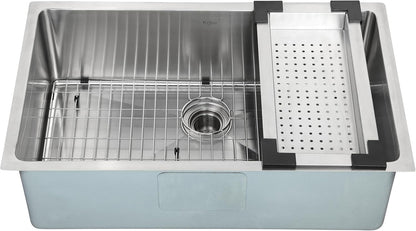Kraus Stainless Steel 16.75 in Workstation Kitchen Sink Colander CS-6