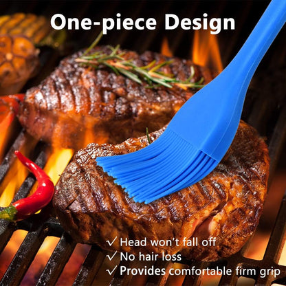 Hhyn Silicone Basting Pastry Brush Set 2 Pack