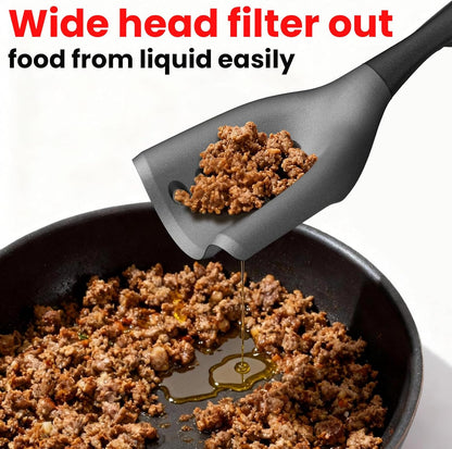 Meat Chopper Spatula Ground Beef Potato Masher Hamburger Smasher Tool