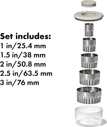 OXO Good Grips Double-Sided Cookie & Biscuit Cutters
