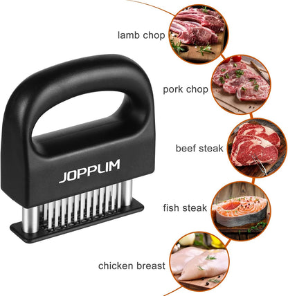Meat Tenderizer, With 48 Stainless Steel Ultra Sharp Needle Blades