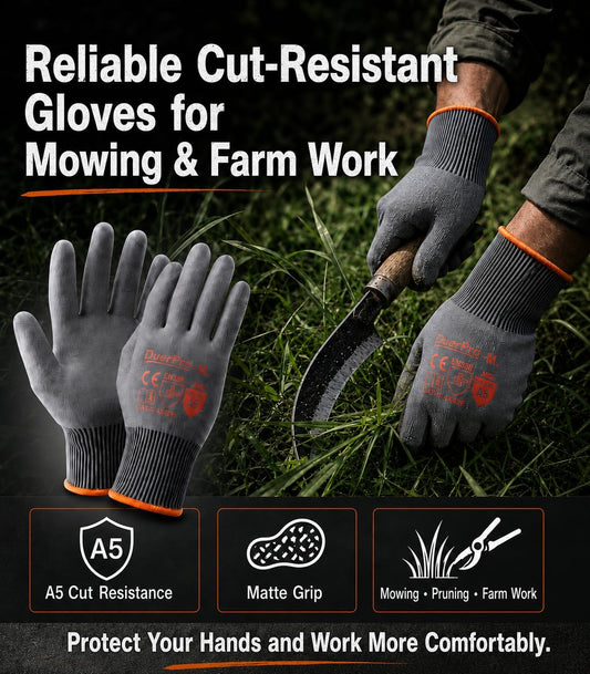 Cut-Resistant Gloves ASNI A5 Safety Work Glove