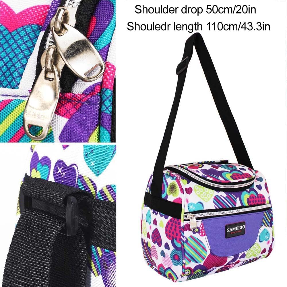 Lunch Bag for Kids Coole Lunch Box Tote for Women Girls Boys Children Student Insulated Bento Bag for School Work Picnic Outdoor Activities