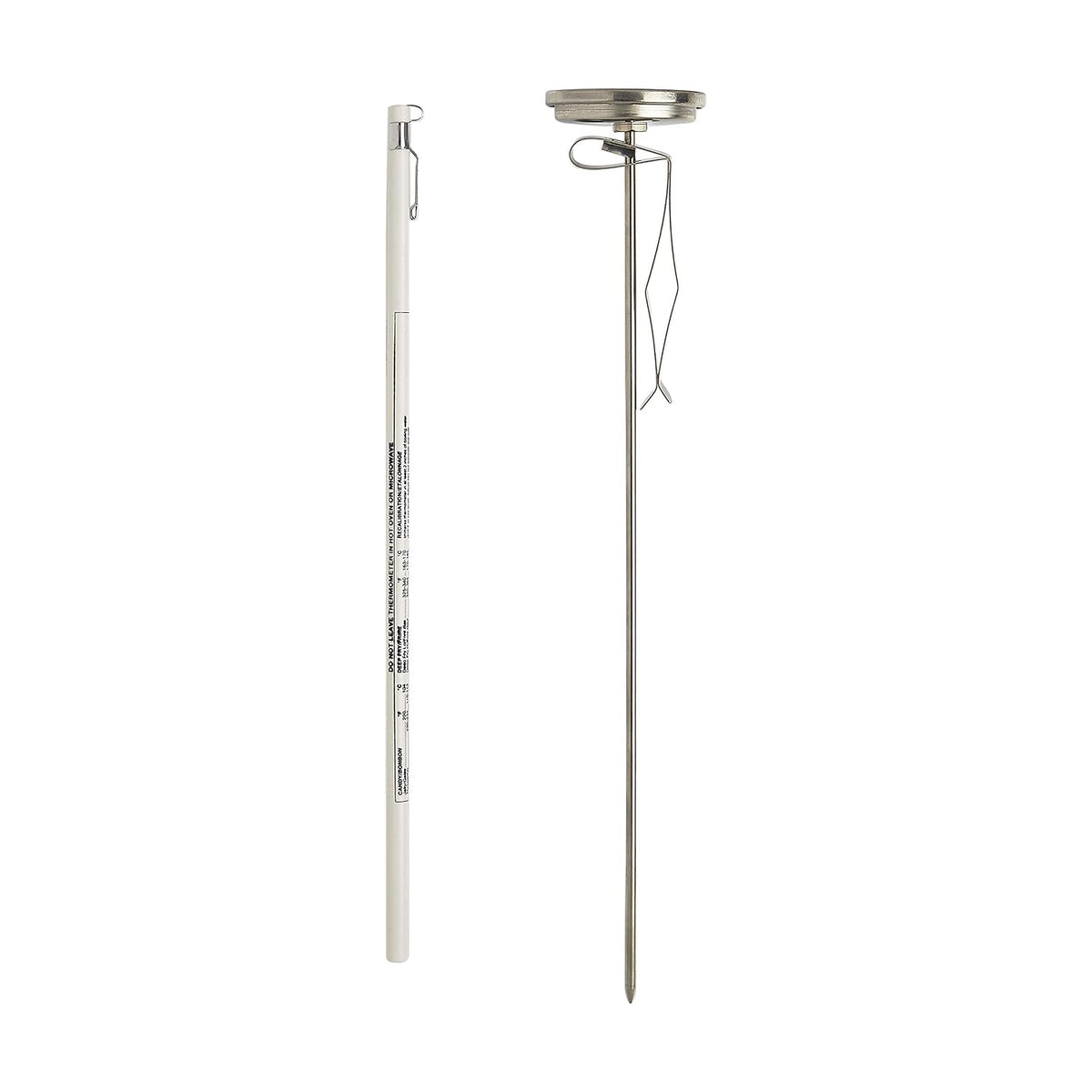 CDN Deep Fry Thermometer 12" Instant Read Long Stem, Stainless Steel, Best for Turkey, Candy, Meet, Grill IRL500