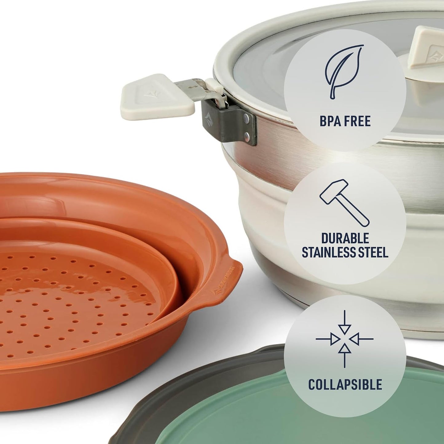 Detour Essentials Camp Cooking Set (4 Piece) by Sea to Summit