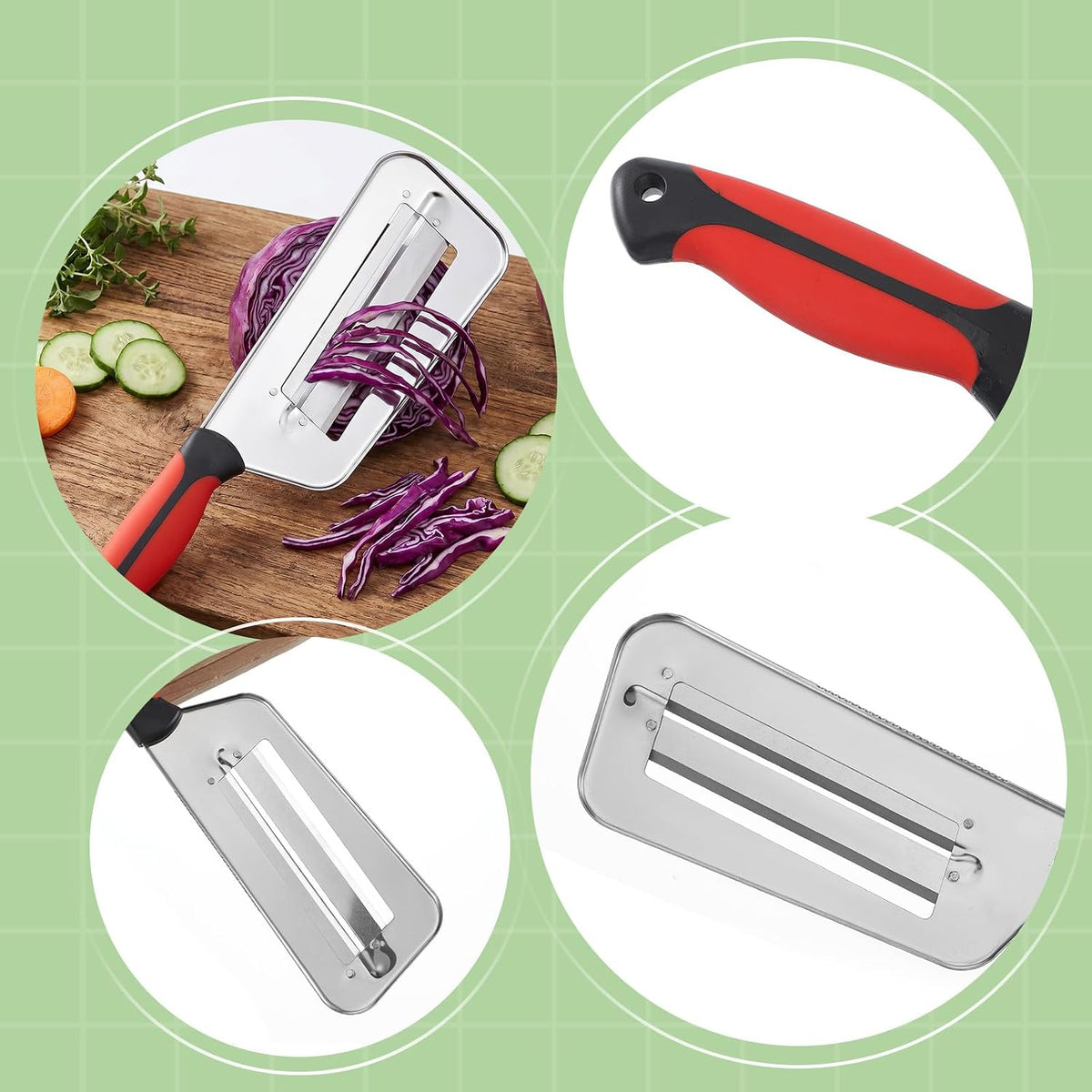 Cabbage Shredder for Coleslaw Sauerkraut Cabbage Slicer Cutter