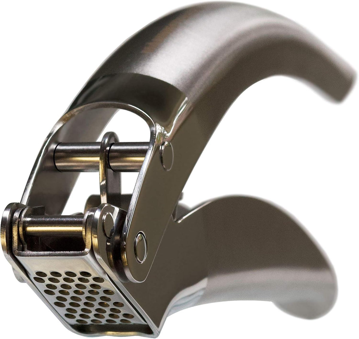 MANNKITCHEN High-Capacity Stainless Steel Double-Lever Garlic Press