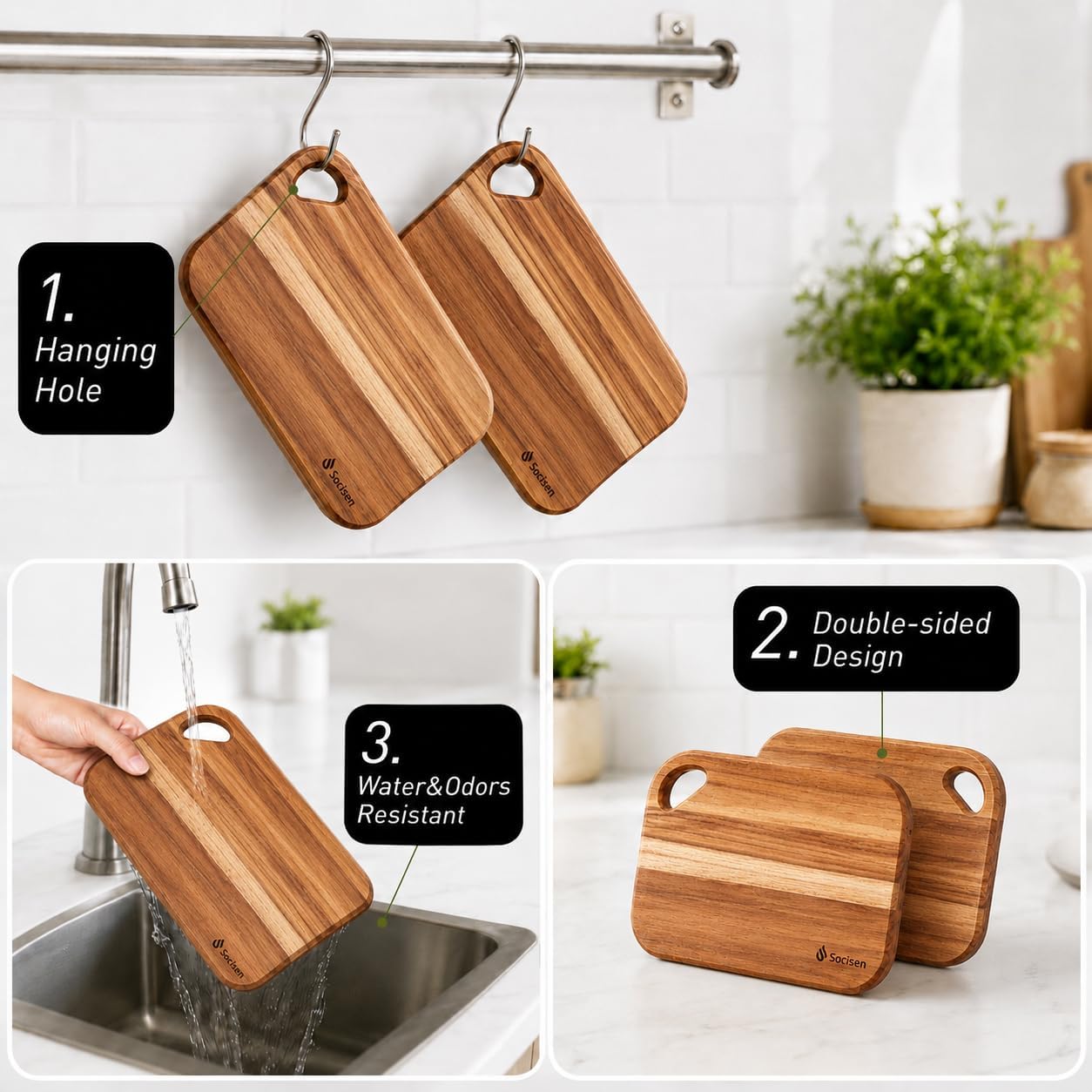 2 Pack Small Bamboo Wood Cutting Board for Kitchen 8.6" x 6" Mini Wooden Charcuterie Boards Lightweight Chopping Board Non Toxic Serving Board Tiny Chef Set Camping Fruit Lemon Sandwich Cheese Board