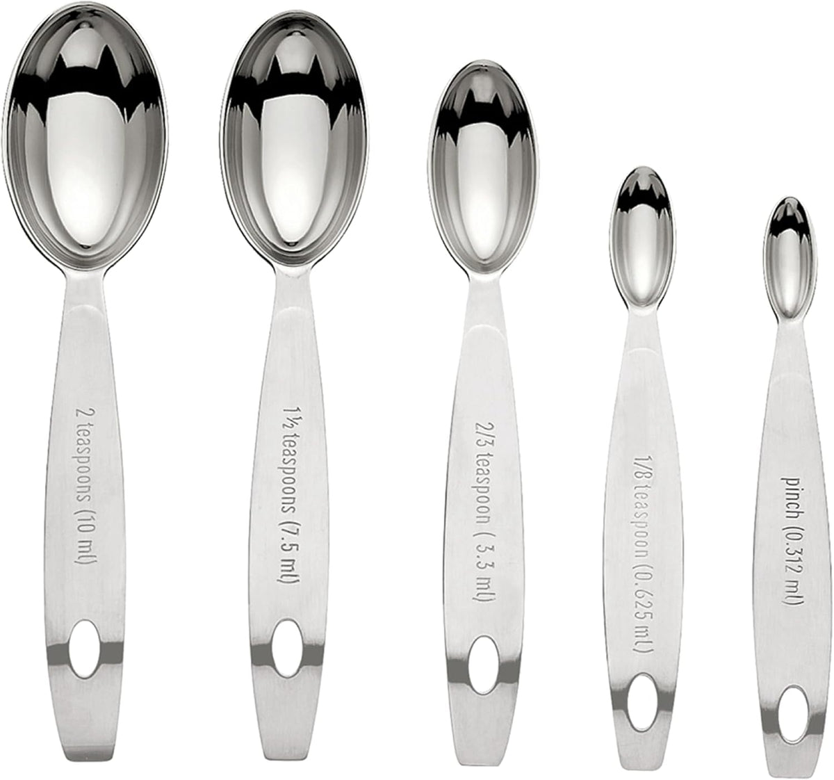 CUISIPRO Odd-Size Measuring Spoon SS 5pc Set