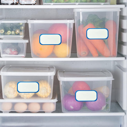 Self-Adhesive Food Labels for Glass Metal Containers Removable Fridge Freezer Food Label Roll of 300 Date Labels