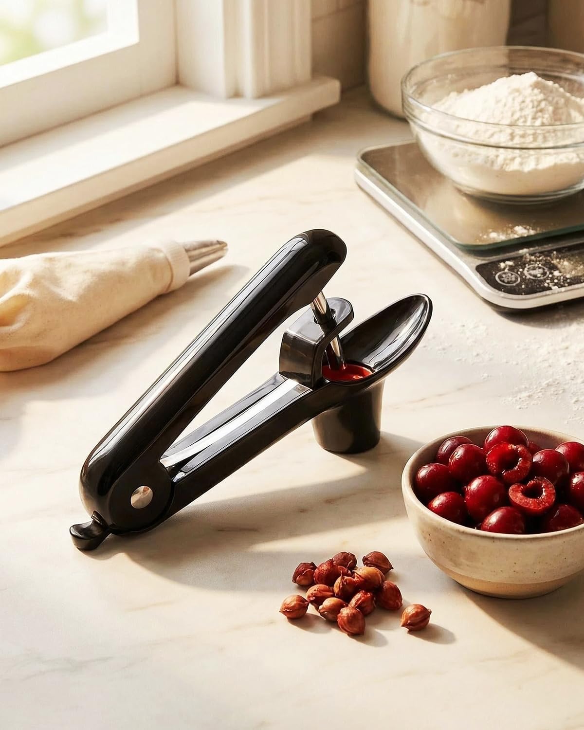 Cherry Pitter, Cherry Pit Remover Tool Cherries Corer Pitter for Cherry Jam