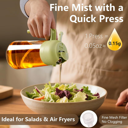 SWEET VIEW Olive Oil Sprayer for Cooking 16oz/470ml