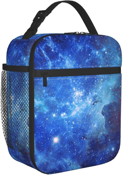 Purple Axolotl Lunch Box Lunch Box Reusable Insulated Totes Lunch Bag Thermal Cooler For Boy Girls School Men Women Beach Picnic Travel