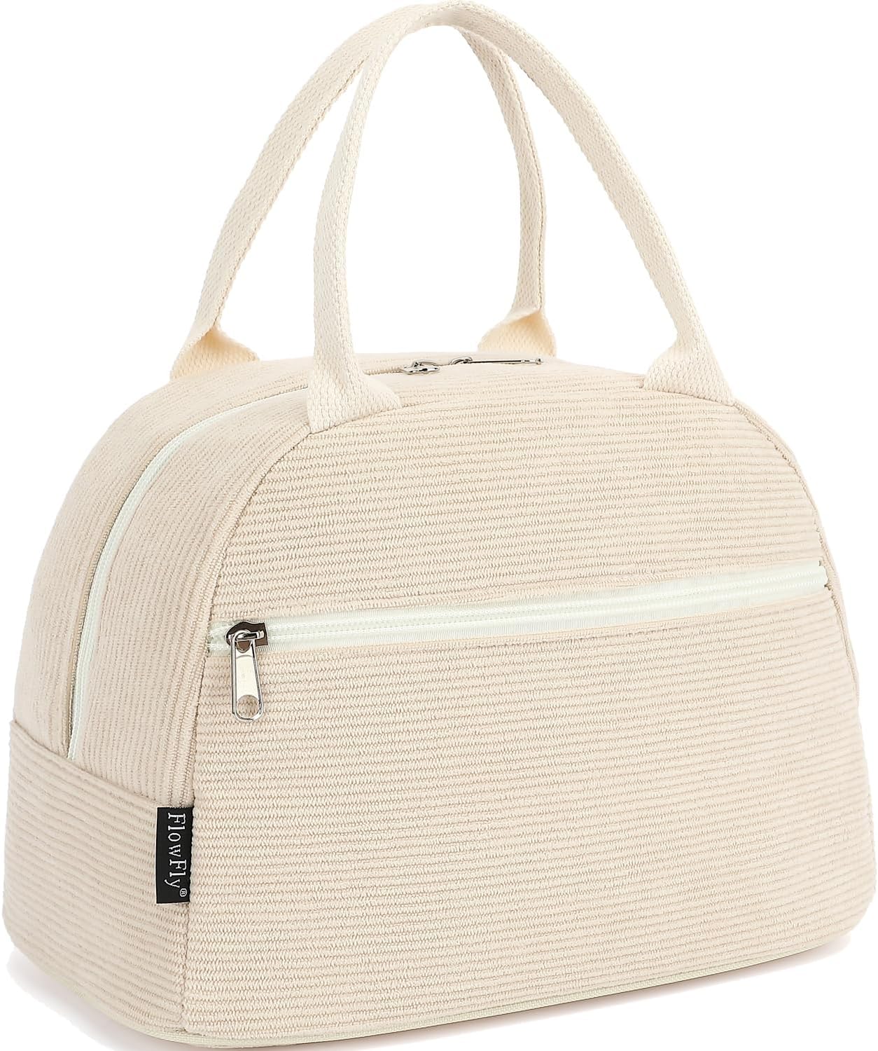 FlowFly Insulated Lunch Cooler Bag - Tote Bag Organizer for Women/Men, Black - Colors A