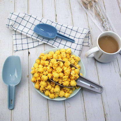 Plastic Scoops for Canisters, Plastic Scoop for Ice Cubes, Flour Scoops Dry Goods Coffee Beans & Cereals
