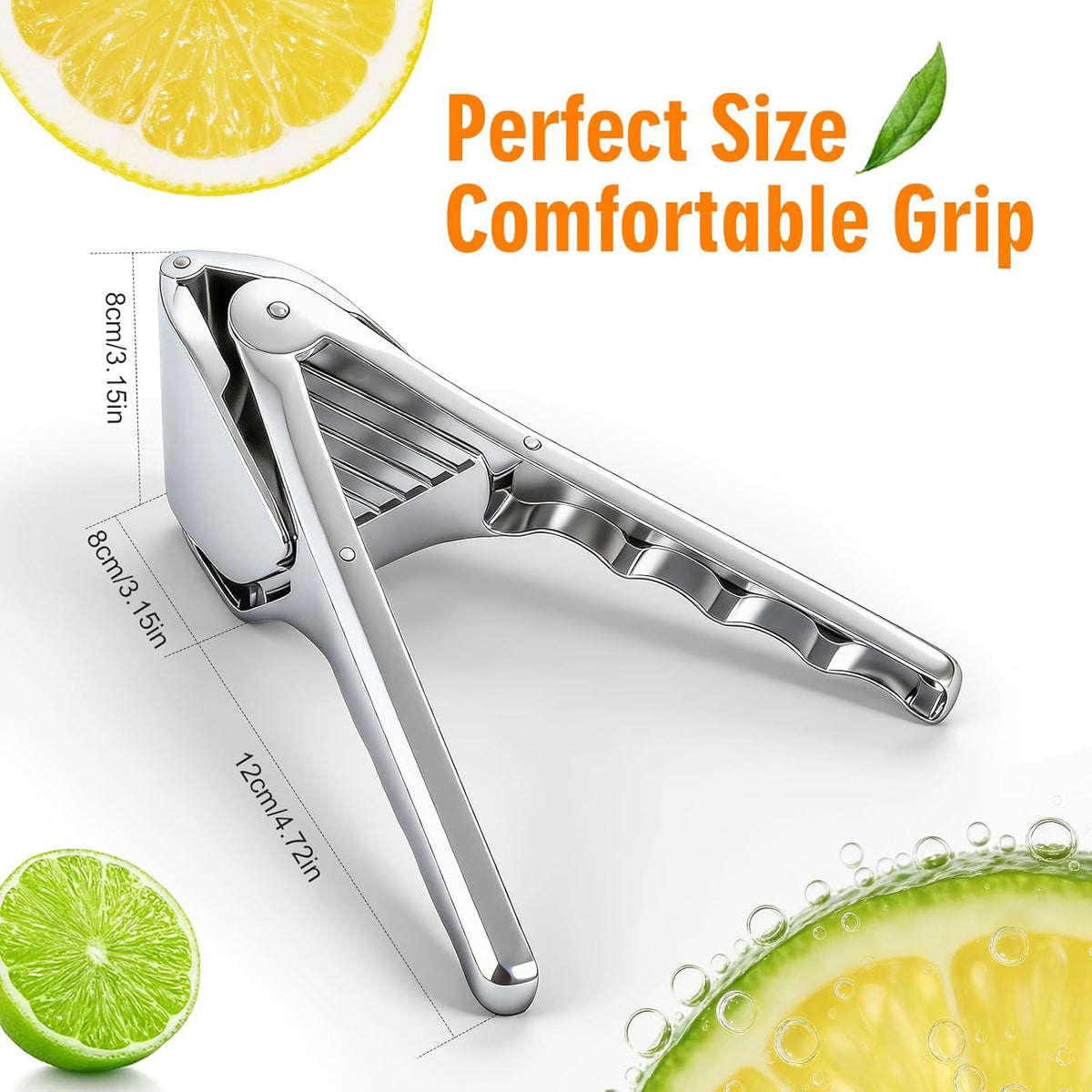 Lemon Squeezer, Stainless Steel Lemon Juicer, Dishwasher Safe