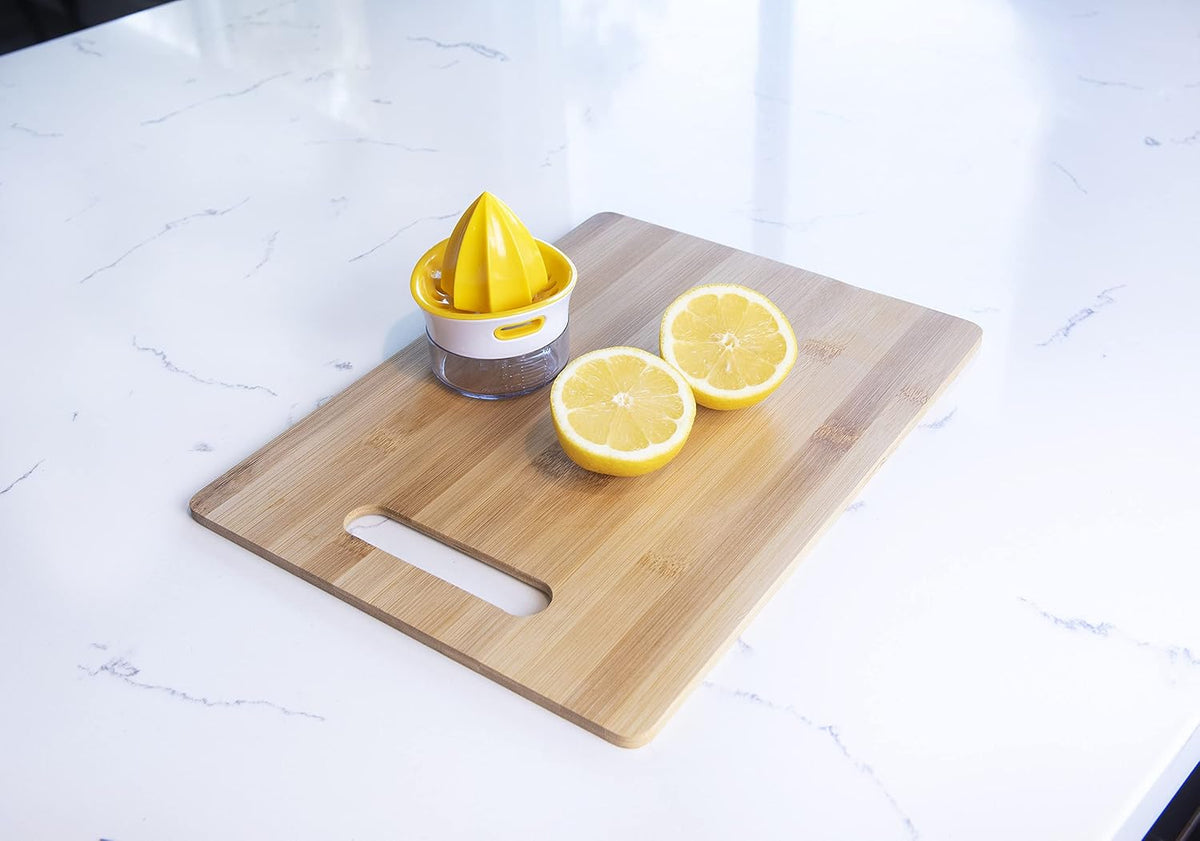 Joie Lemon and Lime Small Hand Juicer and Reamer, Built-In Measuring Cup