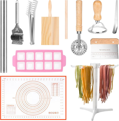 OHMU Pasta Making Kit, Pasta Tools for Homemade Noodles