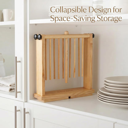 Collapsible Pasta Drying Rack, Noodle Drying Rack, Pasta Hanger