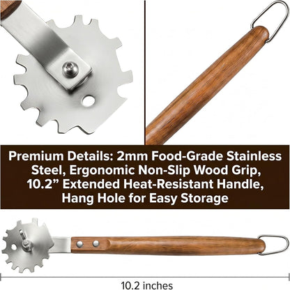 Grill Scraper with Adjustable Blade, 13 Notches Universal Bristle Free Grill Brush for Hot & Cold Grill Grates, Heavy Duty Stainless Steel Grill Cleaning Tool for Gas Charcoal Electric Grills