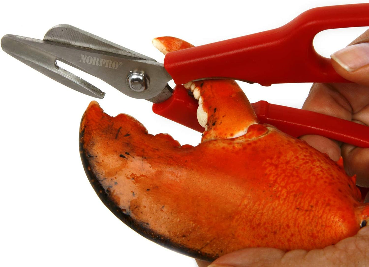 Norpro 6516 Ultimate Seafood Shears Red 7.5" x 3" x .5"