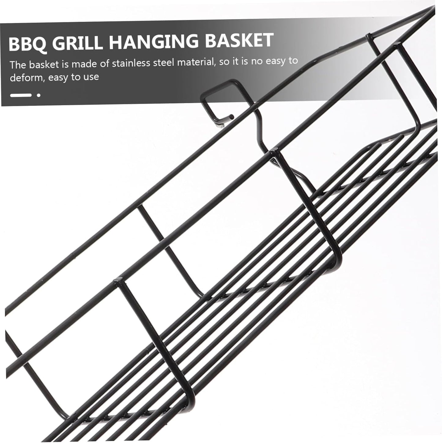 Toddmomy 1pc Seasoning Basket Metal Hanging Organizer for Easy Access to Condiment Bottles for Outdoor Cooking and Camping Compact Design Strong Load Capacity