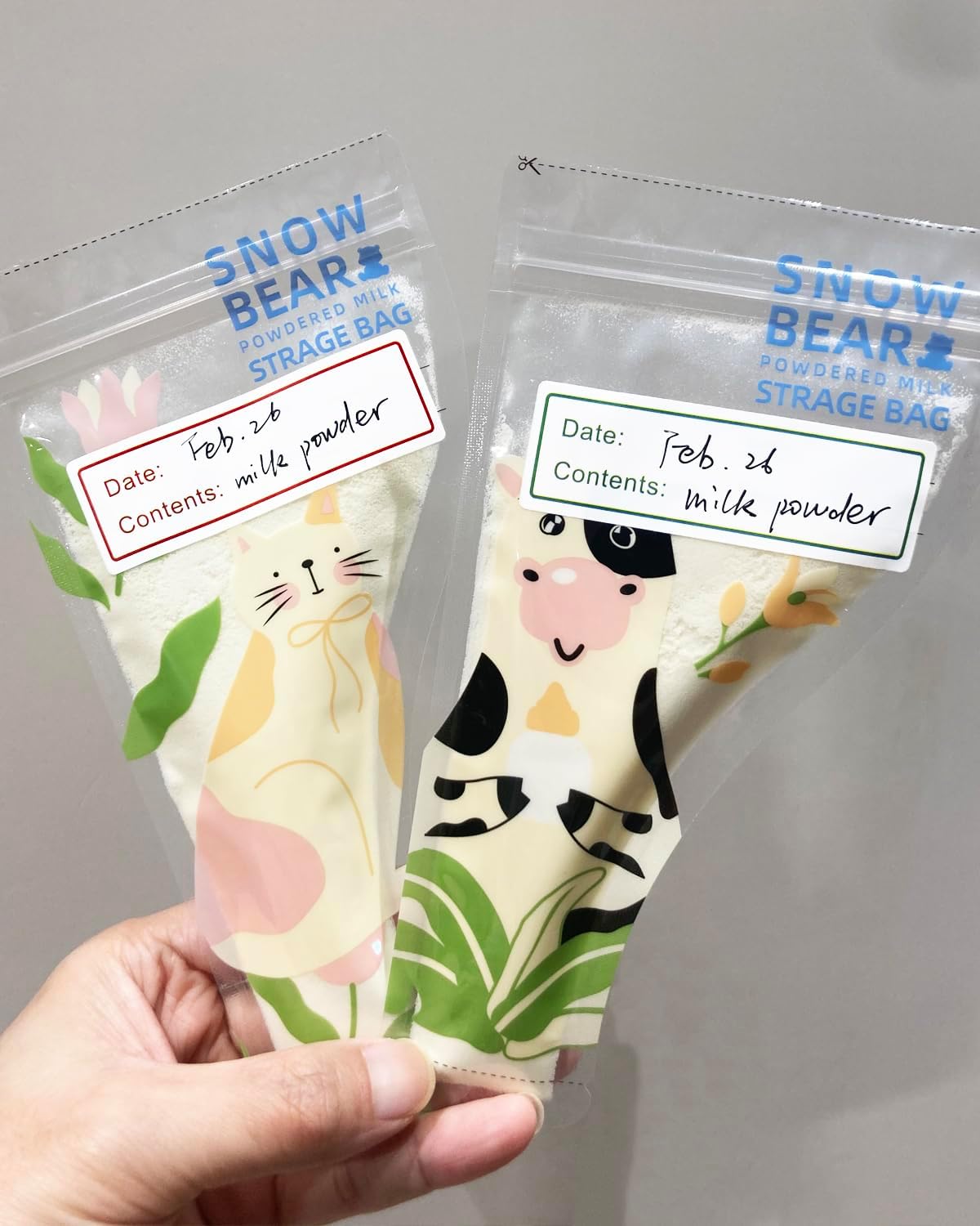 300pcs Removable Freezer Labels, 1 x 2 Inch Food Labels to Write on Food Storage Stickers Date Label, Waterproof Oil Resistant Canning Labels Jar Labels Freezer Paper Label, Clean Leaves No Residue
