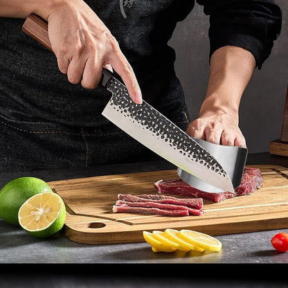 2-Pack Stainless Steel Hand Guard, Kitchen Professional Mandolin Slicing and Protector, Anti-Cutting Shield for Chopping, Shredding, Food Peeler Safety Tool for Adults (2pcs)