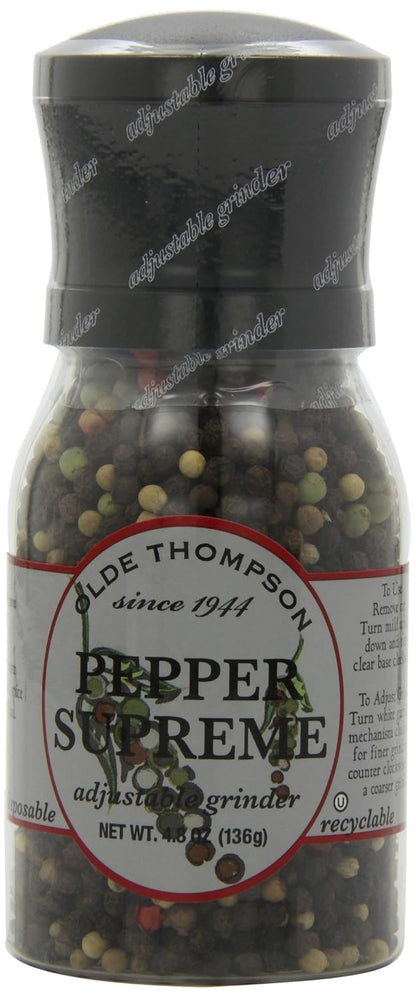 Olde Thompson Himalayan Pink Salt Grinder, 10 Ounce