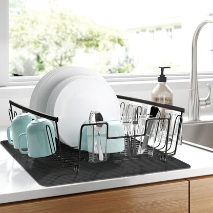 YUHFERA Stove Top Cover for Electric Stove - Silicone Stove Mat for Glass Top, Glass Cooktop Protector For Kitchen,Multi-functional Oven Covers for Electric Stove (Black,28 x 20)
