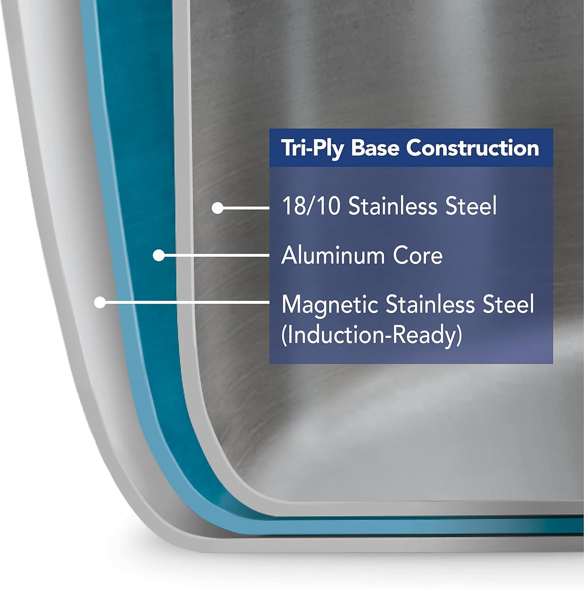 Tramontina Signature Stainless Steel Pasta Strainer Insert for Pot