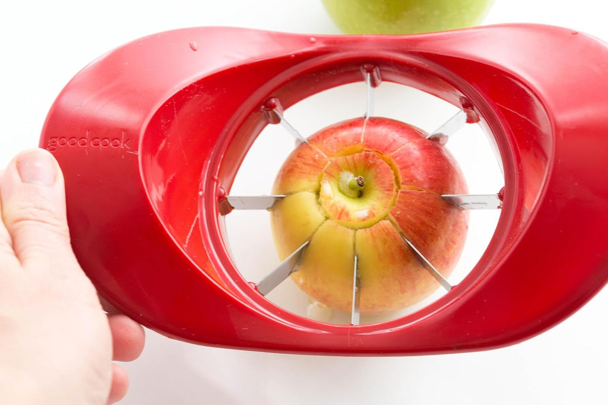 GoodCook Classic Apple Slicer, Red