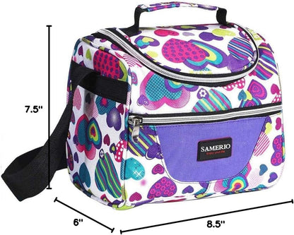 Lunch Bag for Kids Coole Lunch Box Tote for Women Girls Boys Children Student Insulated Bento Bag for School Work Picnic Outdoor Activities