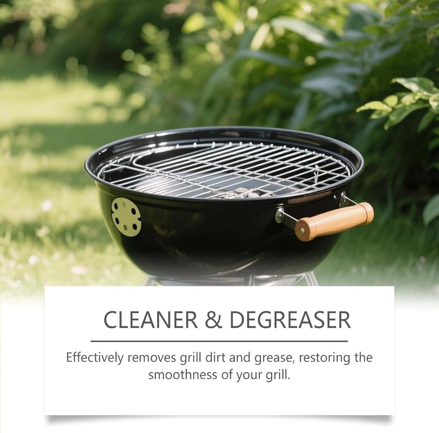Wendydy Fast-Acting Heavy-Duty Grill Degreaser Spray - Clean In 3 Mins, Pro Grade Formula,Wendydy Grill Cleaner For Bbq Grates Oven Stovetop Range Hood,Eliminate Layers Of Grime,Skip The Scrubbing (1)