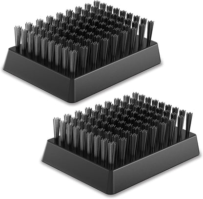 GRILLART Grill Brush Bristle Free, Safe Grill Brush for Outdoor Grill, SteamWizards BBQ Grill Cleaning Brush Kit, Replaceable Head Grill Scraper Tool, Grill Cleaner BBQ Accessories, Gifts for Men/Dad