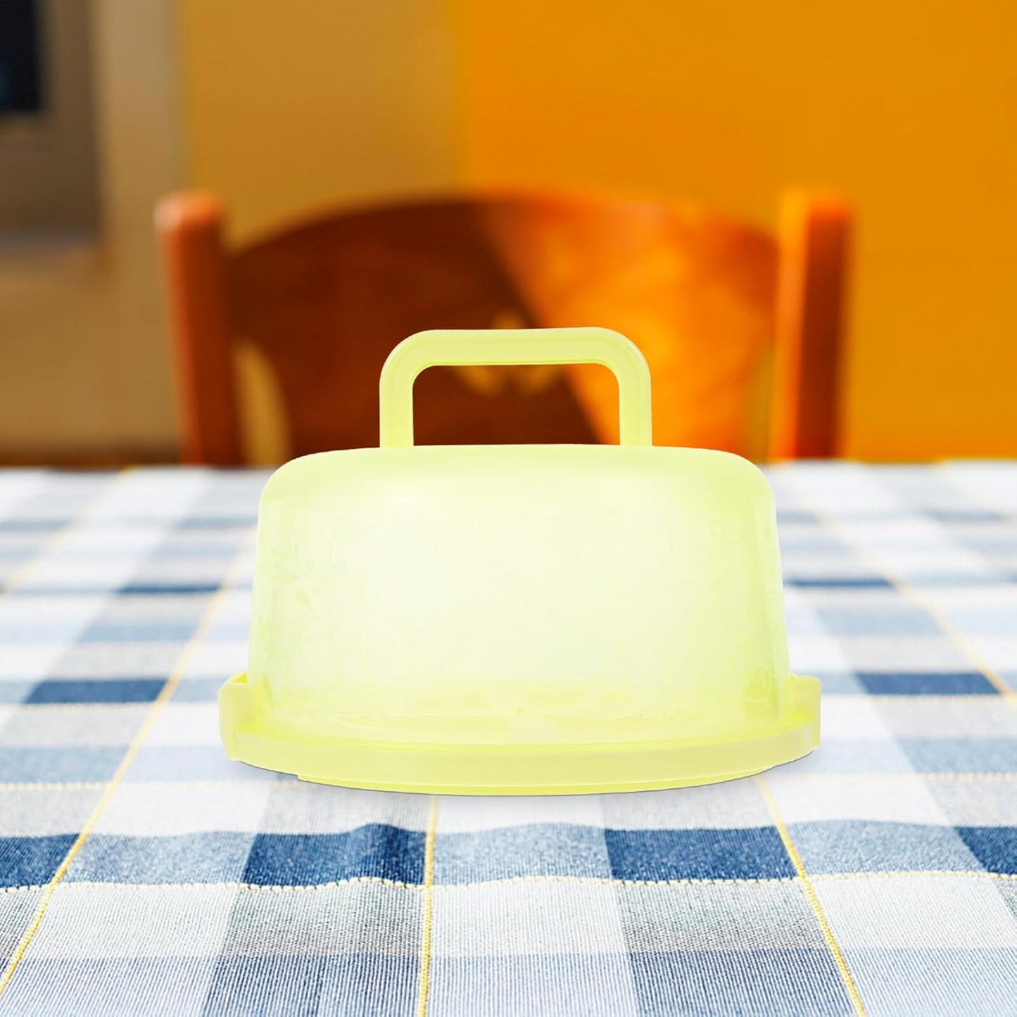Lurrose Portable Cake Box Cake Carrier Portable Cake Case Cake Boxes Party Supply Household Cake Case Reusable Cake Holder Plastic Cake Carrying Case Kitchen Baking Tool