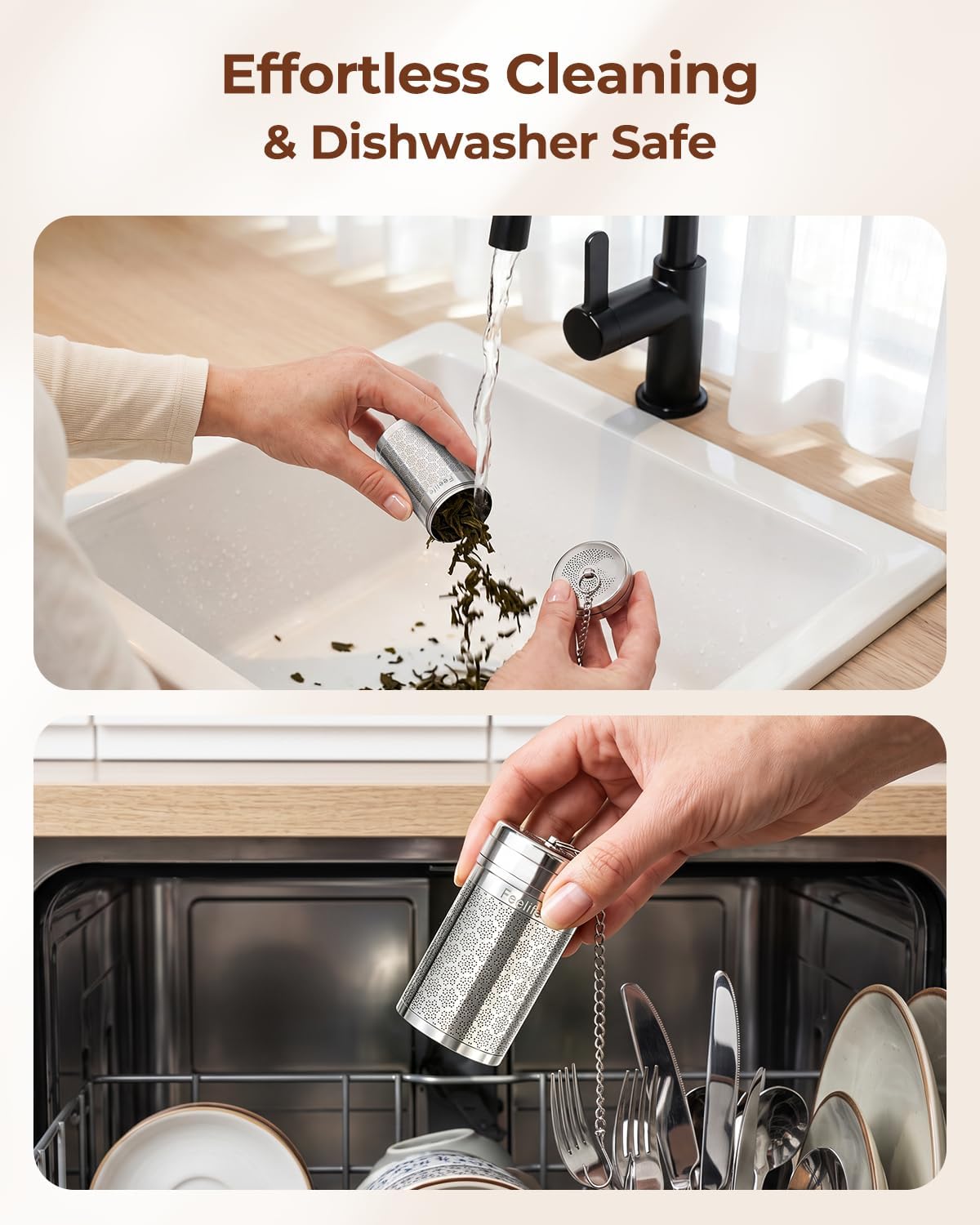 Mini Snowflake Stainless Steel Tea Infuser for Loose Leaf Tea Ball