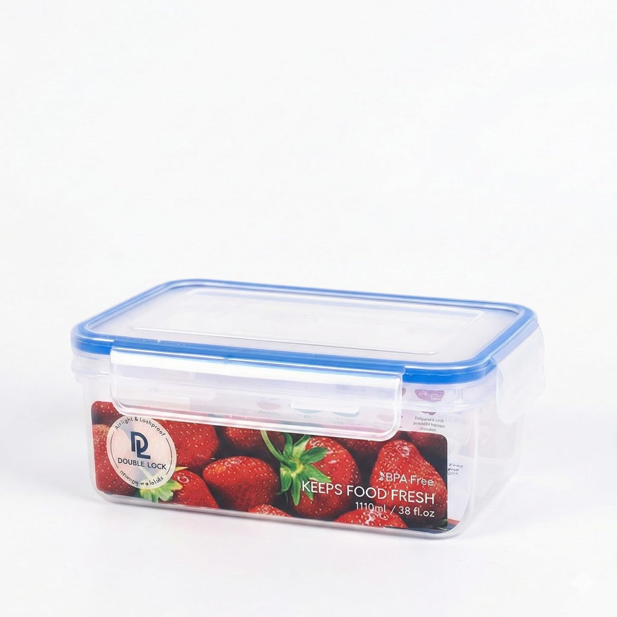 Tribello 250 oz Extra Large Airtight Food Storage Containers with SnapTight Lids – Clear, Stackable, BPA-Free Meal Prep Containers for Kitchen, Freezer & Pantry Storage