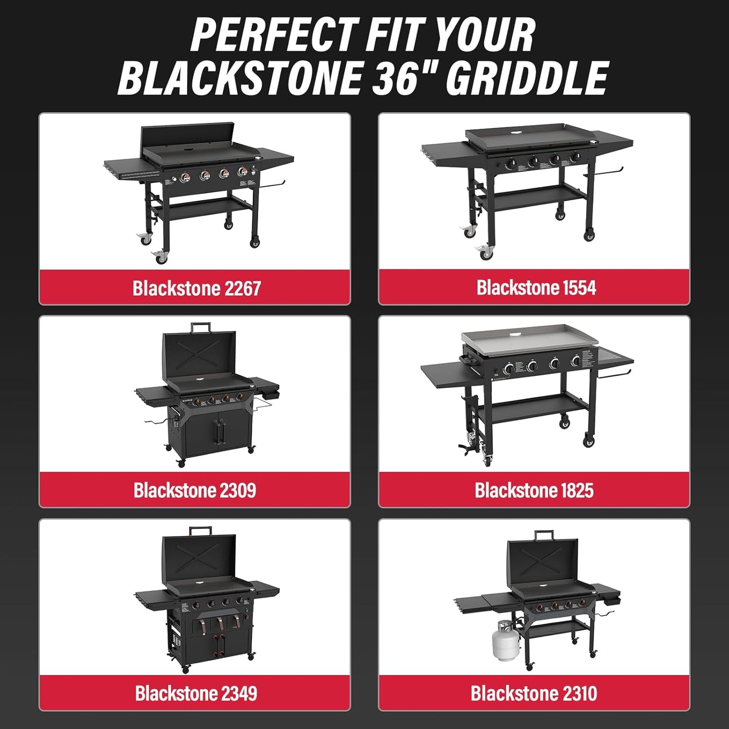 Utheer 2-Pack Griddle Warming Rack for Blackstone 28" Griddles, Stainless Steel Flat Top Grill Accessories | Reversible Rack Adds Prep Space, Foldable Clip-On Design Expands Cooking & Holding Area
