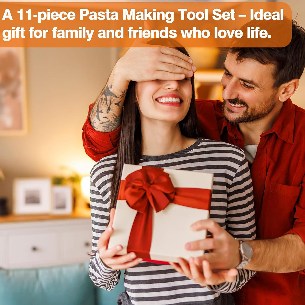 TREWAVE Pasta Making Tools Set, Homemade Pasta Making Kit
