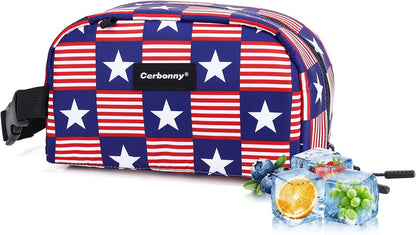 Cerbonny Freezable Cooler Bag for Work/School Travel - Mini Insulated Bag Fit For Yogurt