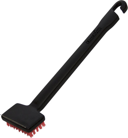 Charbroil Safer Cool-Clean Grill Brush – Grit-Infused Nylon Bristles for Cool Grates, Heavy-Duty Scraper, Built to Last 50,000+ Scrubs