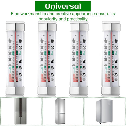 8Pack Refrigerator Freezer Thermometer, Waterproof Refrigerator Thermometer