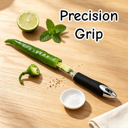 Jalapeno Corer Tool for Zucchini Pepper Cucumber Veggie, 2 PCS
