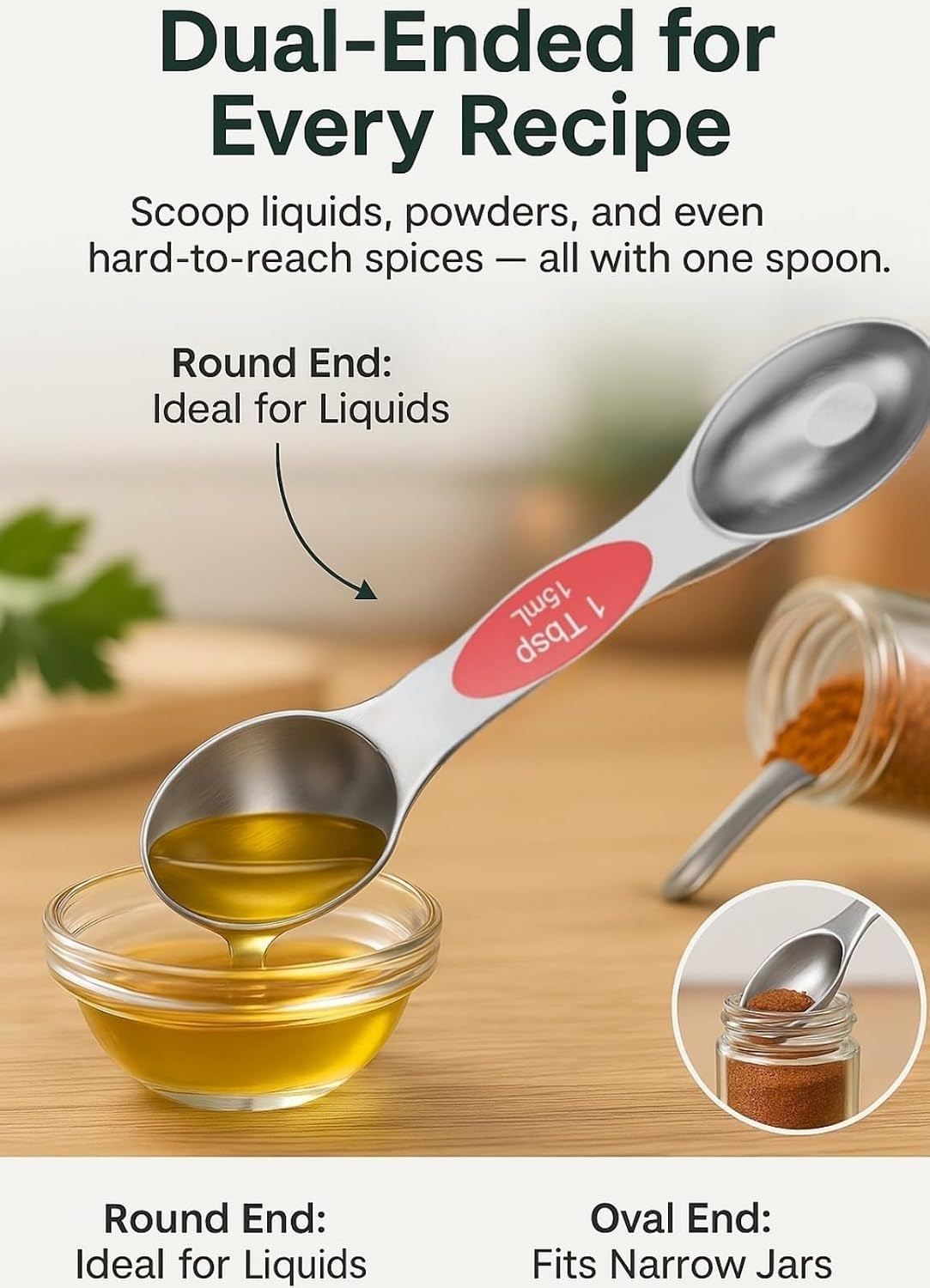 Magnetic Measuring Cups and Spoons Set304 Stainless Steel Dual Scale Set of 15, Strong N52 Magnetic Nesting Design with Leveler, for Dry&Liquid Ingredients, Dishwasher Safe(Colorful)