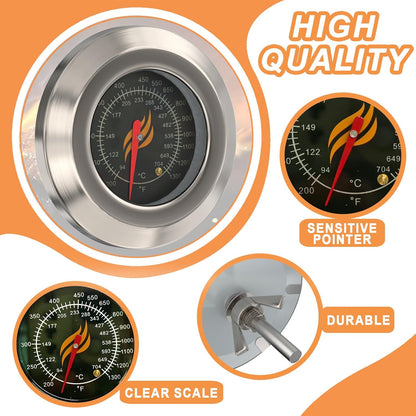 60540 Temperature Gauge for Weber GS4 Spirit II/I 200/300 SER & 22" Kettles