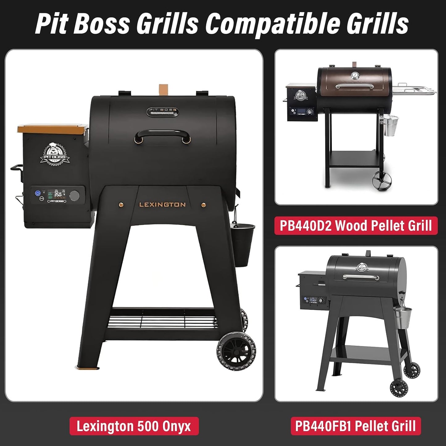 Upgraded Grill Table for Weber Kettle 22"/18"/26", Master Touch 22", Smokey Mountain, Recteq Pellet Grill RT-B380, Prep Station with Cutting Board, Basin, 4 Hooks, Shelf for Weber Kettle Accessories