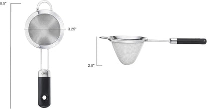 OXO Fine Mesh Cocktail Strainer, Stainless Steel